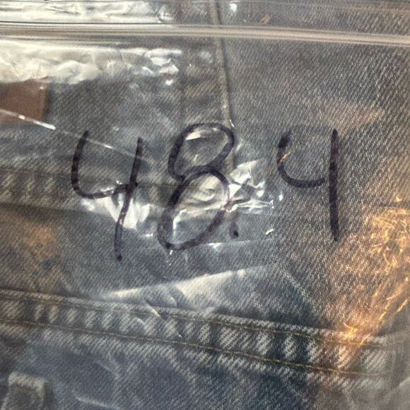 Carhartt Jeans Men 36x32 Flannel Lined B172 DST Relaxed Fit Work Distressed Worn - Picture 13 of 16